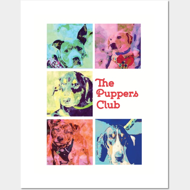 The Puppers Club Wall Art by CuLTure Clothing 